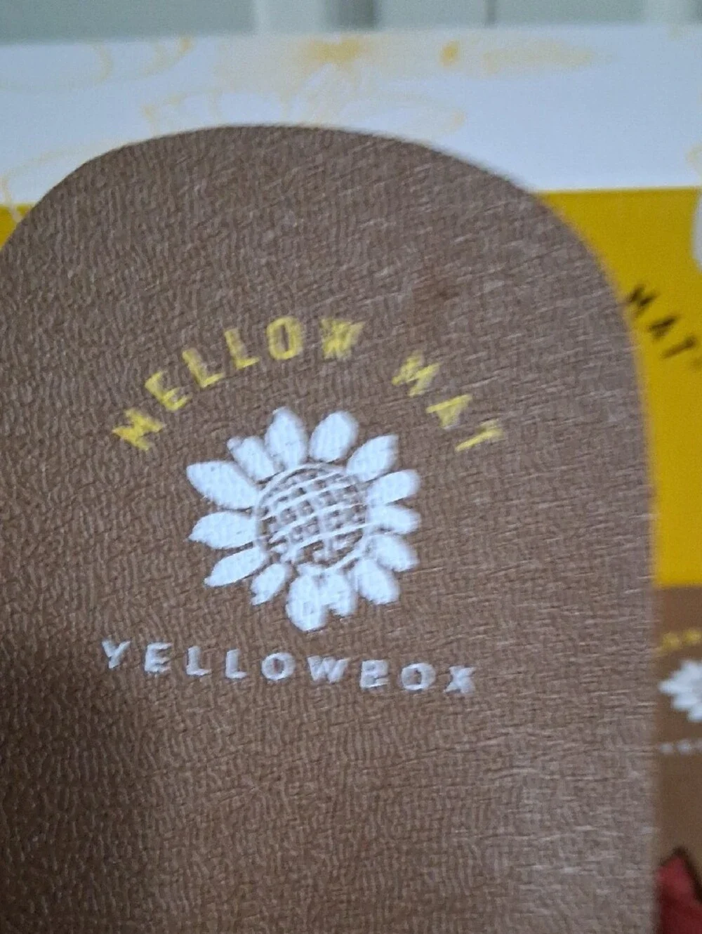 Yellow Box Mellow Mat "Nolina" Red Flip Flop Sandals - Tooled Straps - 9½ - Picture 2 of 9